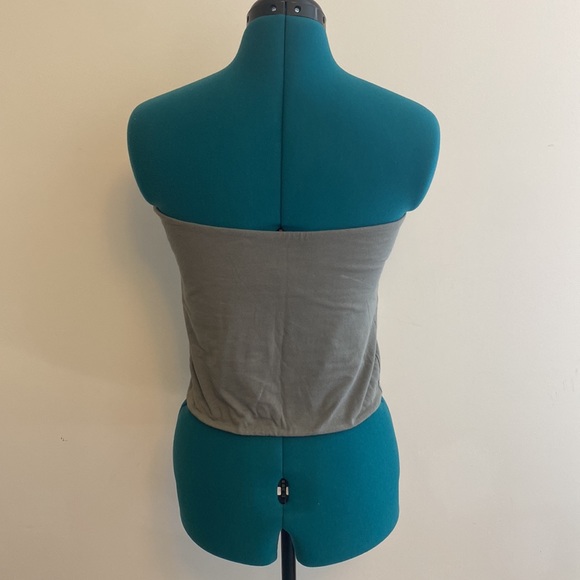 Mighty Fine Large Gray Tube Crop Top with multi-colored wording “UNITY” - Picture 4 of 5